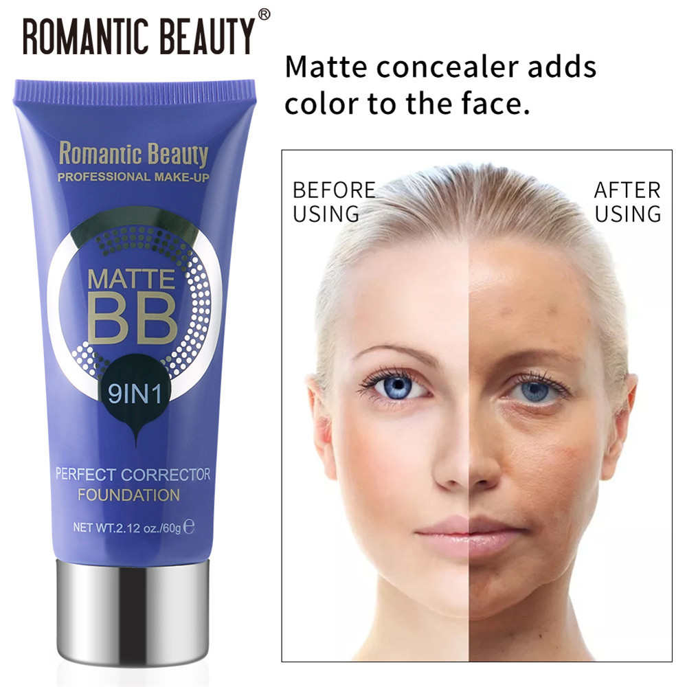 (Hàng Mới Về) Kem Nền Bb Dạng Lỏng Che Khuyết Điểm Thương Hiệu Romantic Beauty | BigBuy360 - bigbuy360.vn