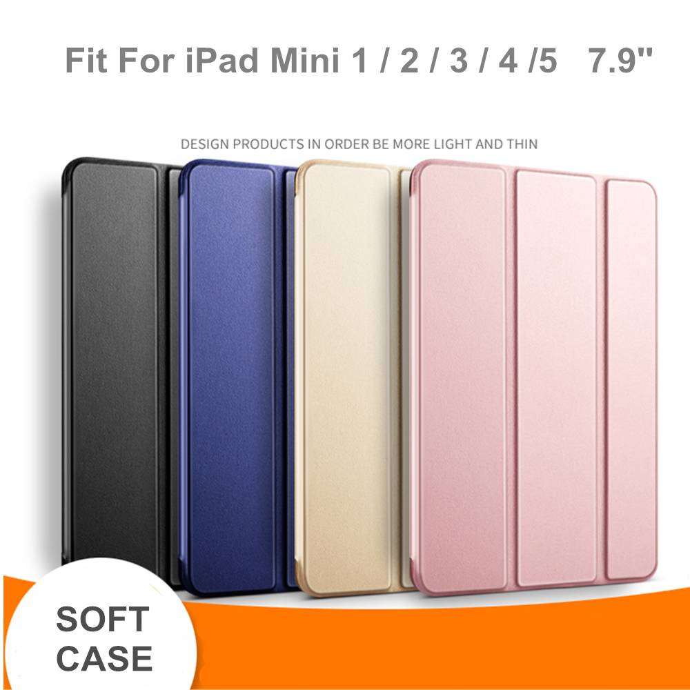Ốp Lưng TPU Cho iPad Mini 5 Ốp Lưng Cho iPad Mini 1 2 3 7.9 inch Da Mềm Cho iPad Mini 2019 Ốp Lưng F