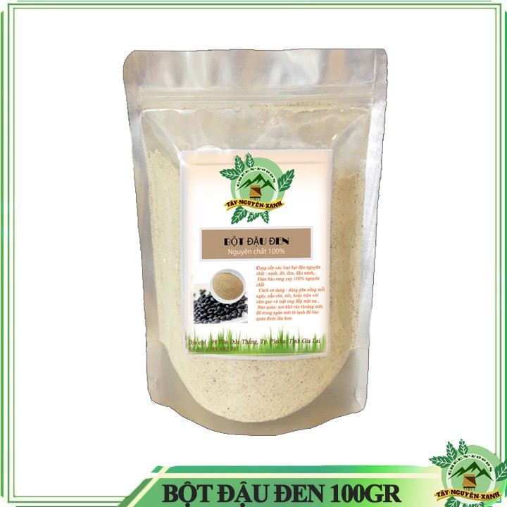100GR BỘT ĐẬU ĐEN NGUYÊN CHẤT 100% NHÀ LÀM