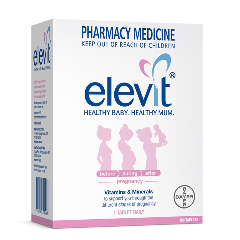 Elevit bầu 100v date 12/2020