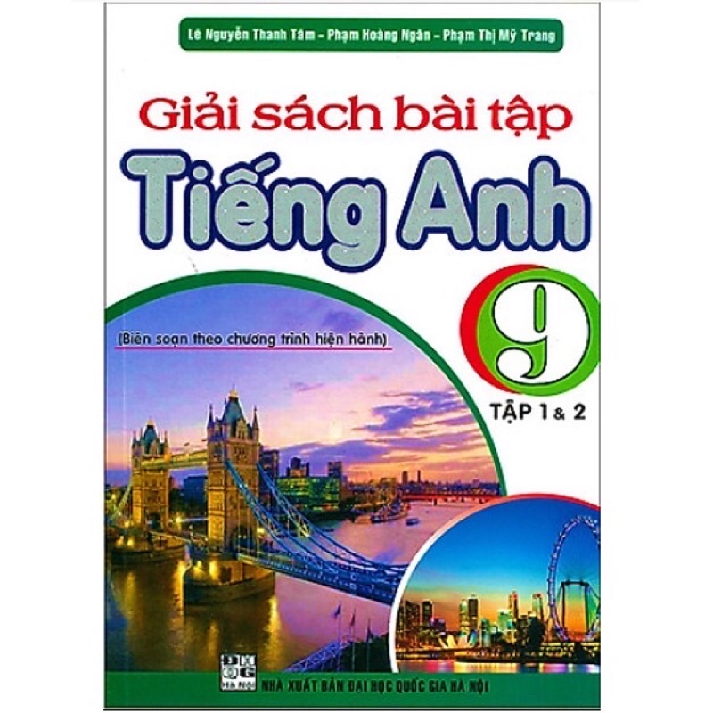 Sách - Giải Sách Bài tập Tiếng Anh 9 (tập 1 - 2)