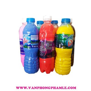 Màu nước chai nước suối 500 ml (Chai)