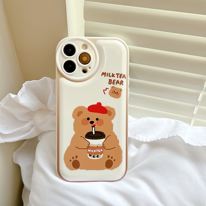 Ốp lưng Phone Ốp Điện Thoại Có Giá Đỡ Hình Trà Sữa Cho iphone 6 / 6plus / 6splus / 7 / 7plus / 8 / 8plus / xs / 11 / 12 / 13 / pro / max / plus / promax-QD