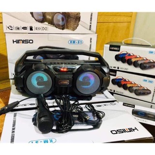 Combo loa karaoke bluetooth Kimiso kèm mic chính hãng Bin2312