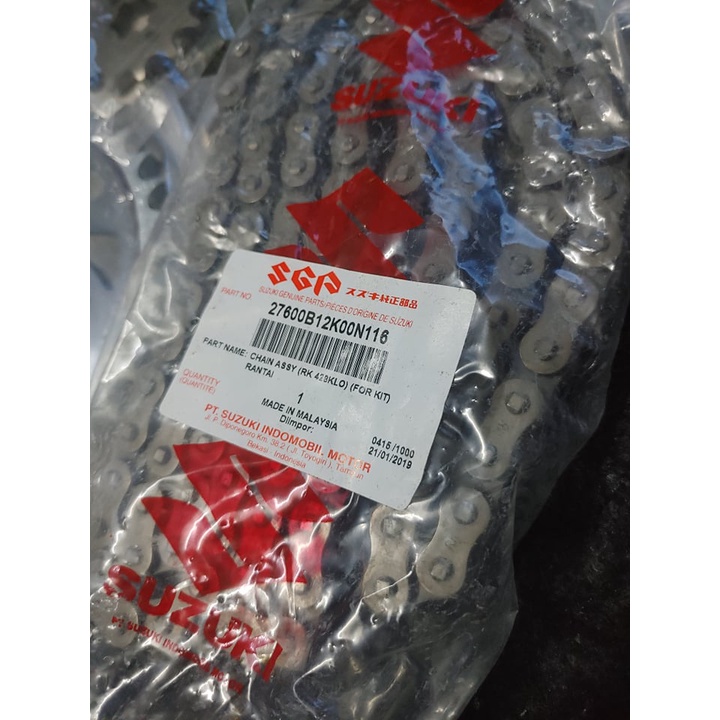 BỘ NHÔNG SÊN DĨA ZIN - SATRIA FI, RAIDER FI - CHÍNH HÃNG SUZUKI INDONESIA - ACR DOHC shop