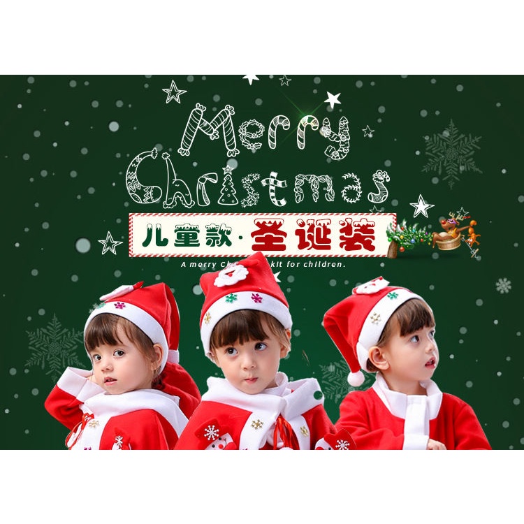 Trang Phục Hóa Trang Ông Già Noel Cho Bé Trai / Gái