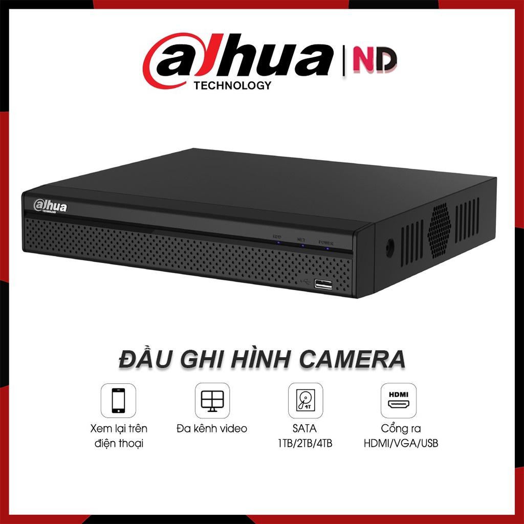 Đầu Ghi Hình Camera Wi-Fi IMOU ( 4 &amp; 8 Kênh ) - Hàng Chính Hãng Bảo Hành 12 Tháng