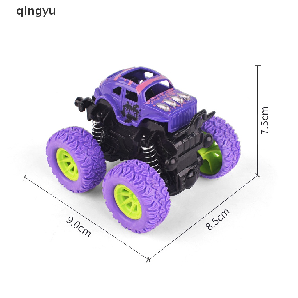 Qingyu Đồ Chơi Xe Địa Hình Bốn Bánh Vui Nhộn Cho Bé Trai