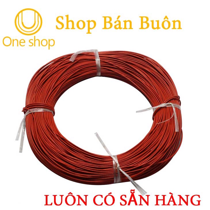 Dây Điện Nhỏ Nguyên Cuộn ( Lõi nhiều Sợi ) Dài 100m