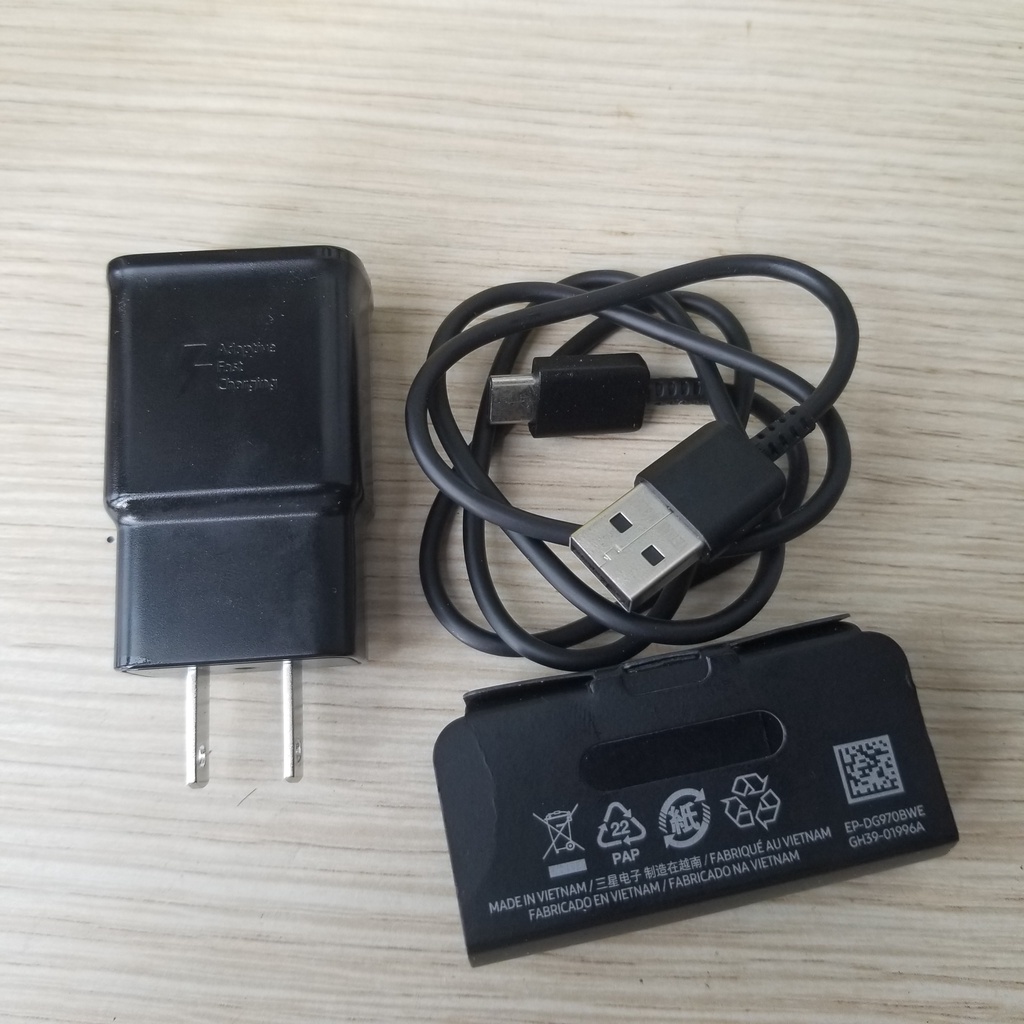 Combo bộ sạc nhanh dành cho samsung chân micro, type-c cao cấp KLH