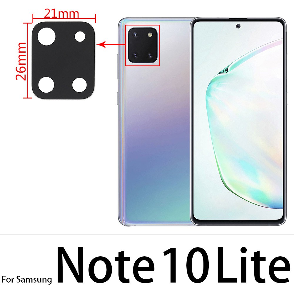 2Pcs Camera Glass Lens Back Rear Camera Glass Lens With Glue For Samsung S8 S9 Plus S10e S10 Note 8 9 10 Note10 Lite S20