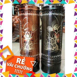 Ống đựng nhang gỗ cao 23cm