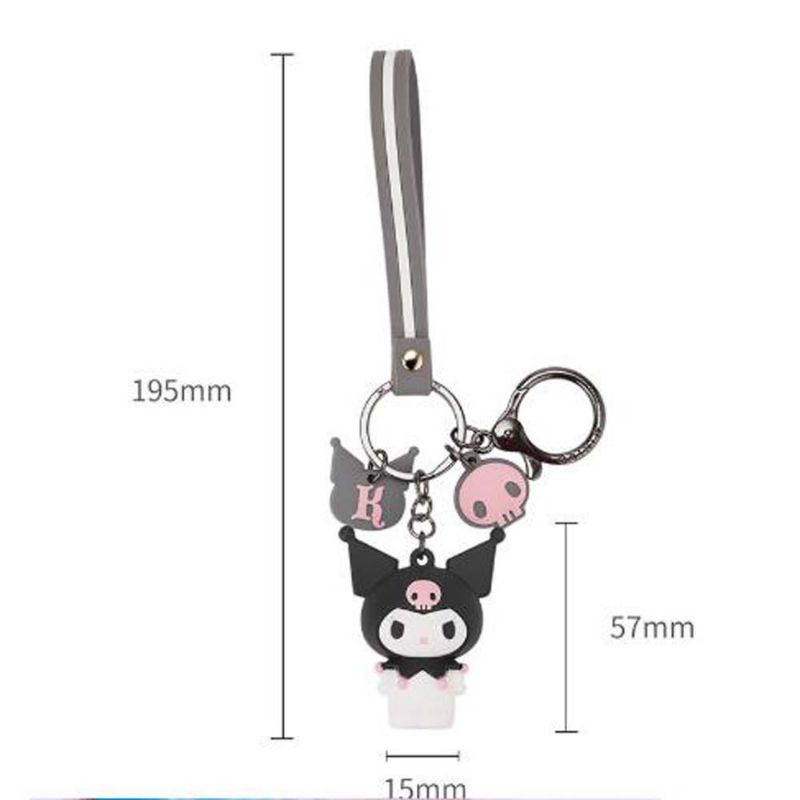 Móc khoá hoạt hình Sanrio Cinnamoroll Melody Kuromi