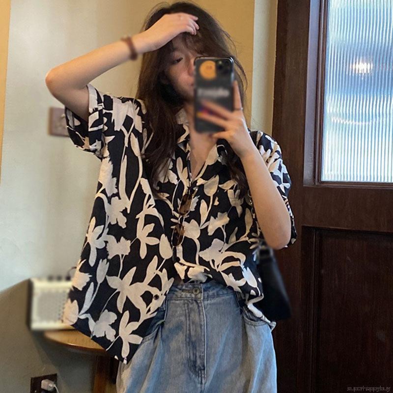 Áo Sơ Mi Tay Ngắn Thời Trang Dành Cho Nữ