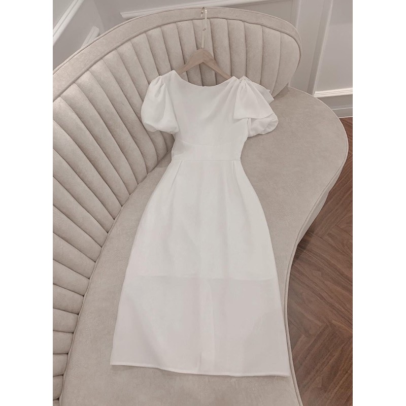 Đầm dự tiệc🌹FREESHIP 🌹Đầm body tay phồng nơ vai | BigBuy360 - bigbuy360.vn