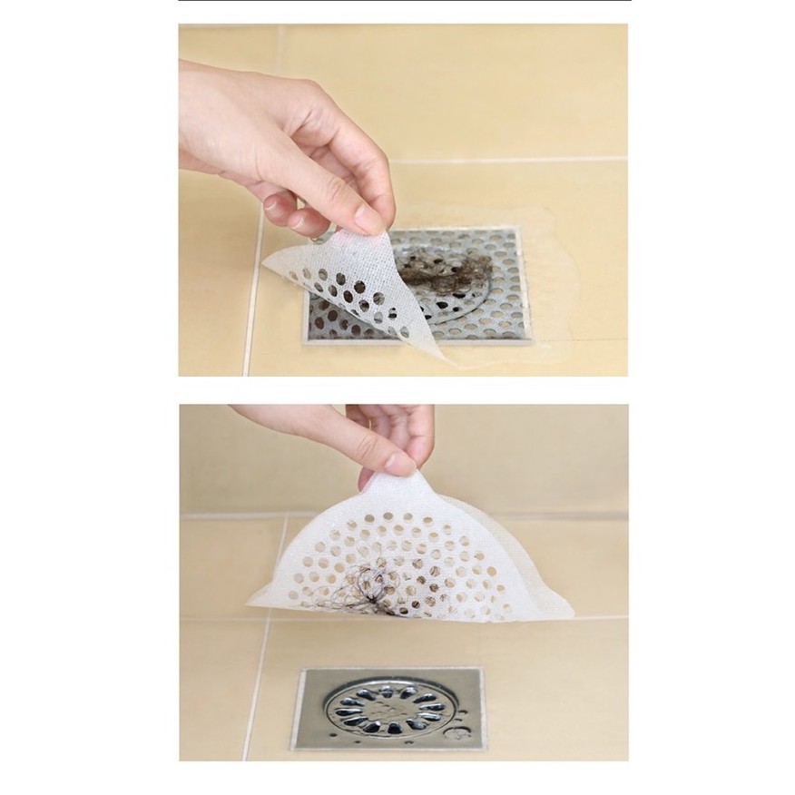 Miếng Dán Lọc Rác Chống Tắc Nghẽn Cho Bồn vệ sinh