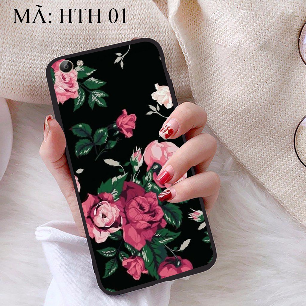 Ốp lưng Vivo Y66 viền dẻo TPU BST Hoạ Tiết Hoa