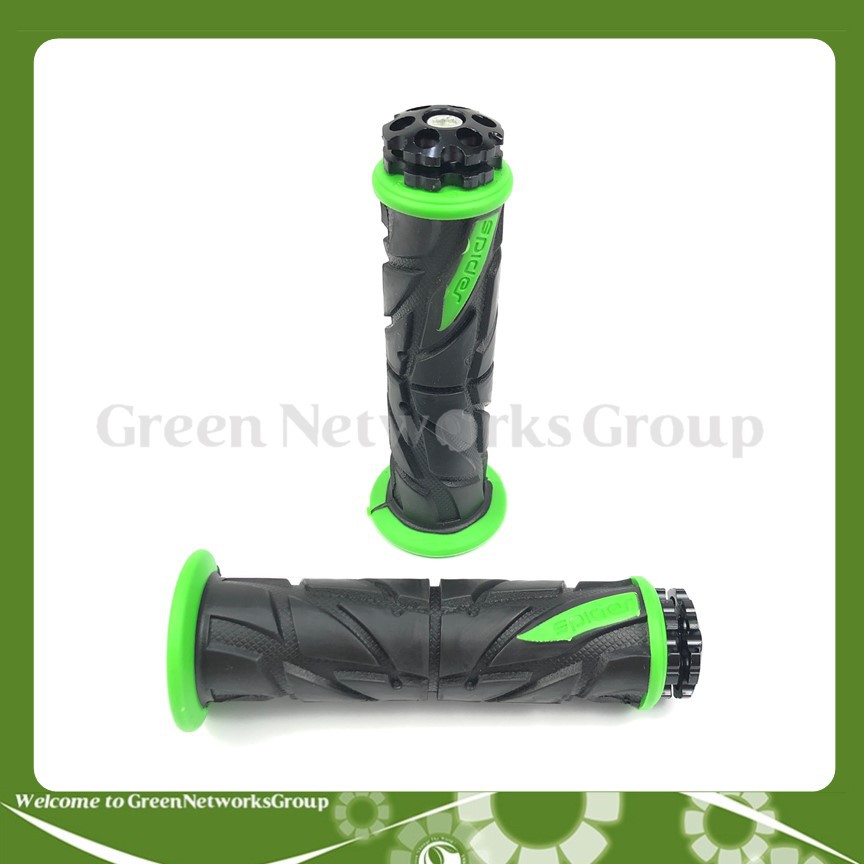 Cặp bao tay gù Spider cho xe máy ( xanh lá ) Greennetworks