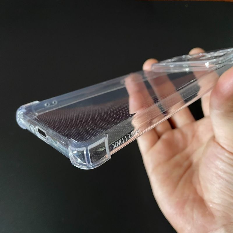 Ốp lưng silicon trong suốt chống sốc 4 cạnh cao cấp cho Xiaomi Mi11 Ultra/mi 11/mi 11 lite (khoét riêng mắt camera)