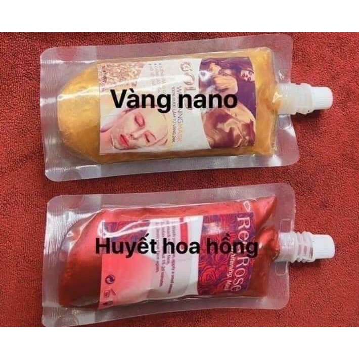Huyết hoa hồng, vàng nano
