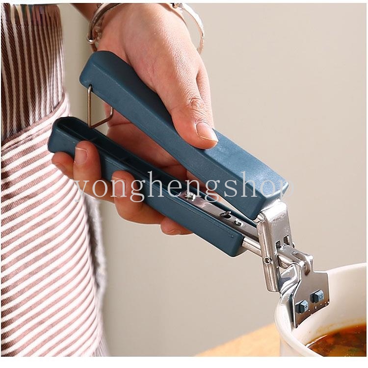 Găng Tay Kẹp Nồi Bằng Thép Không Gỉ Chịu Nhiệt Cao Chống Trượt Tiện Dụng Cho Nhà Bếp