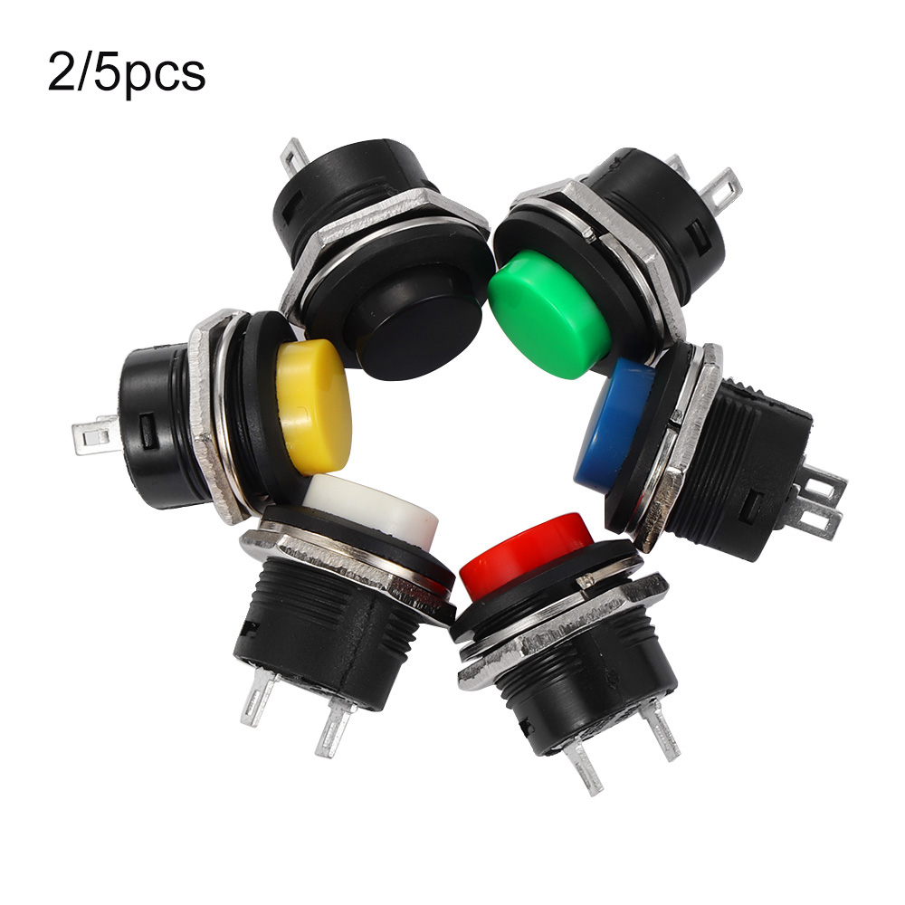 Set 2 / 5 Công Tắc Ấn 16mm Cho Xe Hơi / Tàu Thuyền