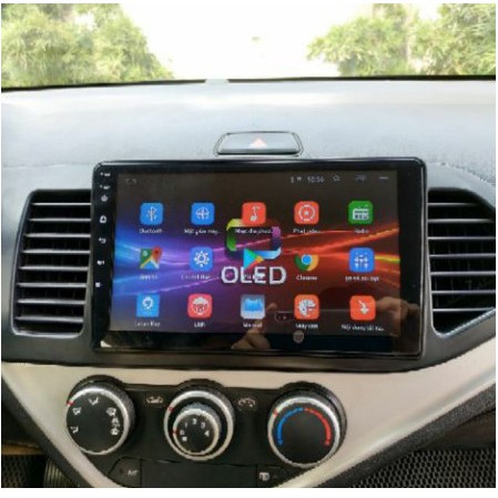 BỘ màn hình, DVD Android Cho Ô Tô  Kia morning 2012-2020 Tích Hợp GPS Chỉ Đường, Xem Camera Lùi - Màn Hình Full