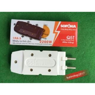 Phích chia 5 thông minh Sopoka