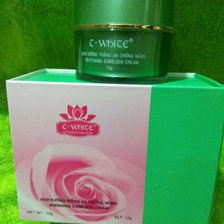 Kem C-white dưỡng trắng da chống nắng