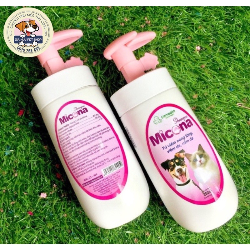 Sữa Tắm Ngăn Ngừa Nấm, Viêm Da Cho Chó Mèo