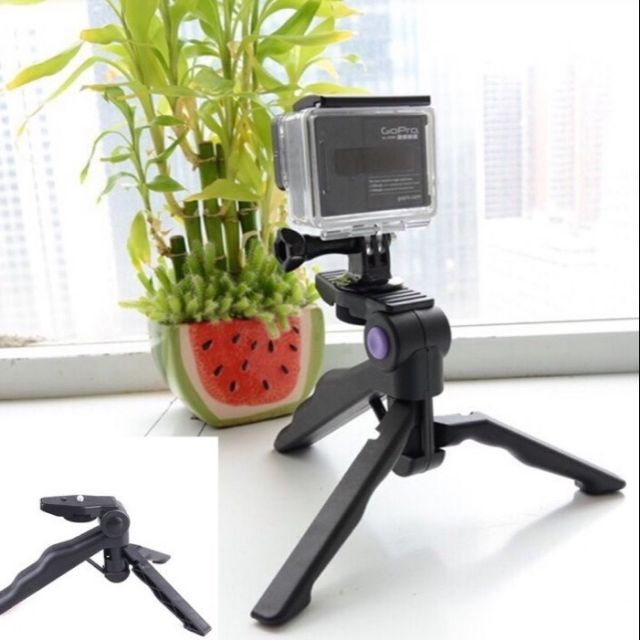 Chân máy ảnh, tripod điện thoại mini 3 in 1 BS288