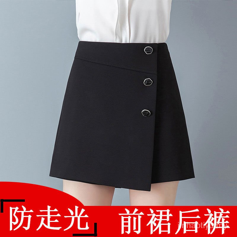 Quần Short Đen Lưng Cao Ống Rộng Thời Trang Xuân Hè Cho Nữ 2021 | BigBuy360 - bigbuy360.vn