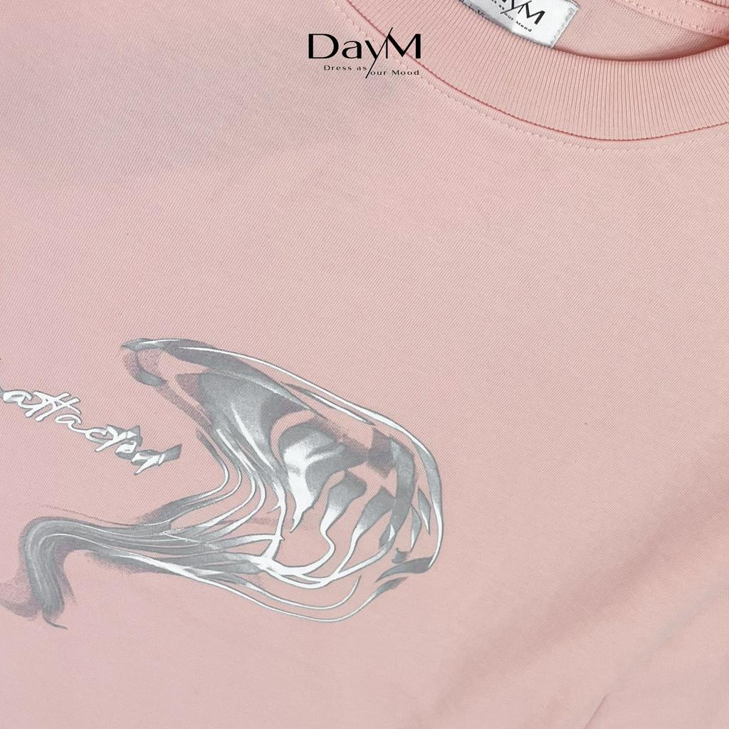 Áo thun DayM | FREEDOM - Form Âu, oversize, 100% cotton