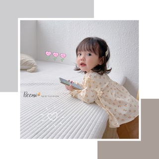 Áo thô hoa nhí babydoll  Beemo cho bé gái 9 đến 24kg
