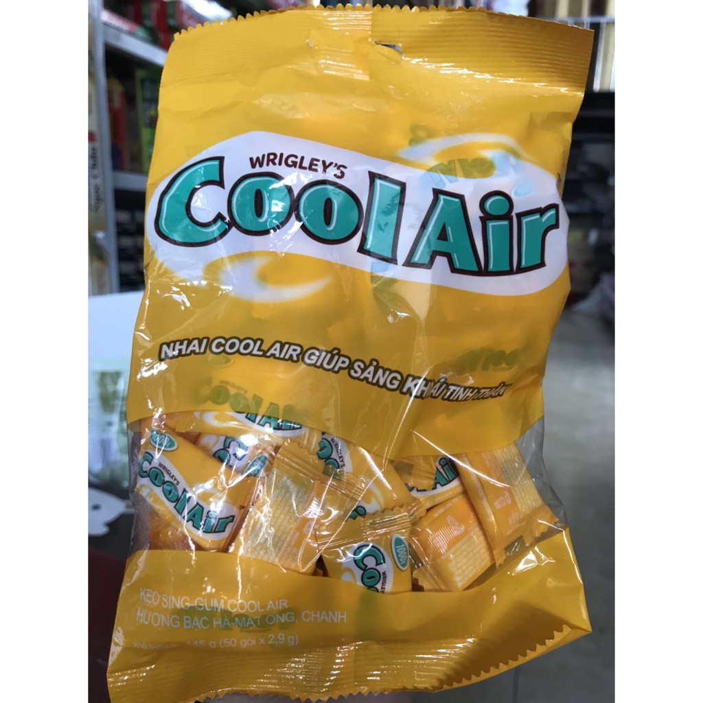 Thanh Hóa - Kẹo Sing - gum Cool Air CoolAir hương chanh mật ong gói 145g 50 viên