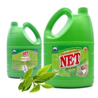 Nước rửa chén Net trà xanh và gừng 4Kg