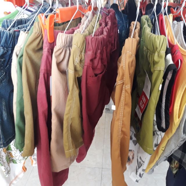 Combo 20 quần thô cho bé