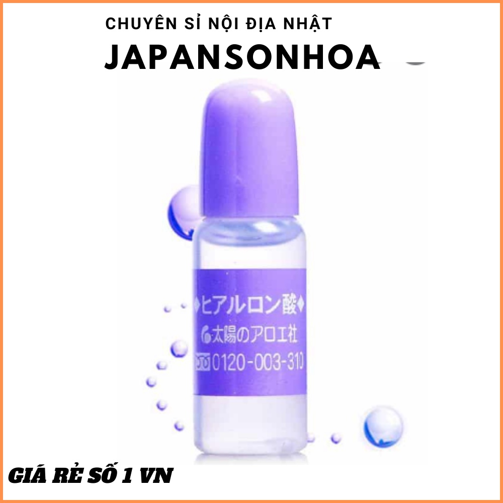 Serum cấp ẩm HA của Nhật ( Hyaluronic Acid- 10ml)CHÍNH HÃNG Giữ cho da luôn ẩm mịn suốt ngày dài