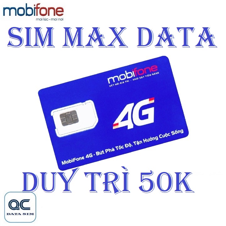 Sim 4G TỶ GB mobifone chia sẻ thoải mái xem fim thả ga sử dụng toàn quốc có sẵn tháng đầu