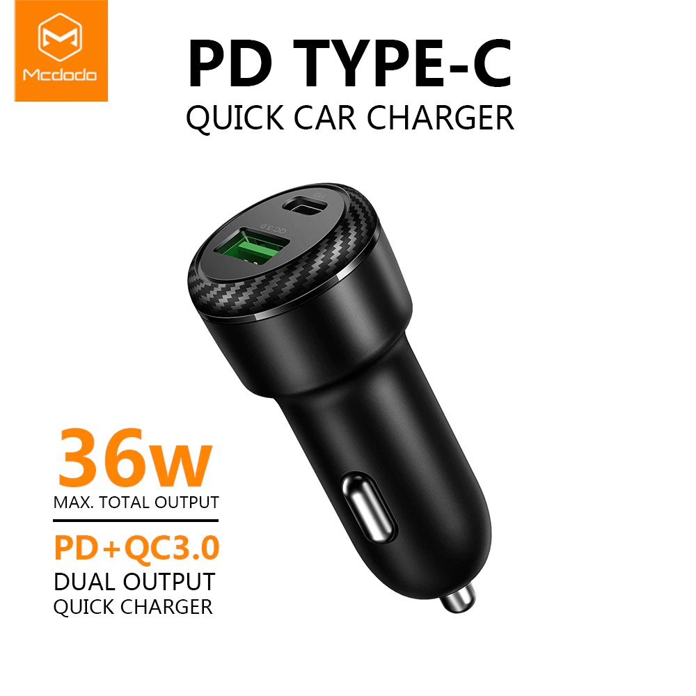 Cóc sạc nhanh điện thoại AFC SCP PD Type C USB QC 3.0 chất lượng cao tiện dụng cho ô tô