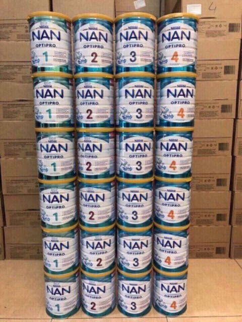 Sữa Nan xách tay Nga số 1,2,3,4 800g