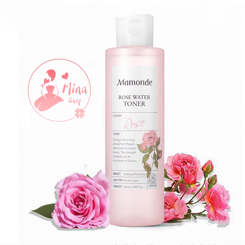 Nước hoa hồng Mamonde - Rose Water Toner Chính hãng tạo độ ẩm cho da