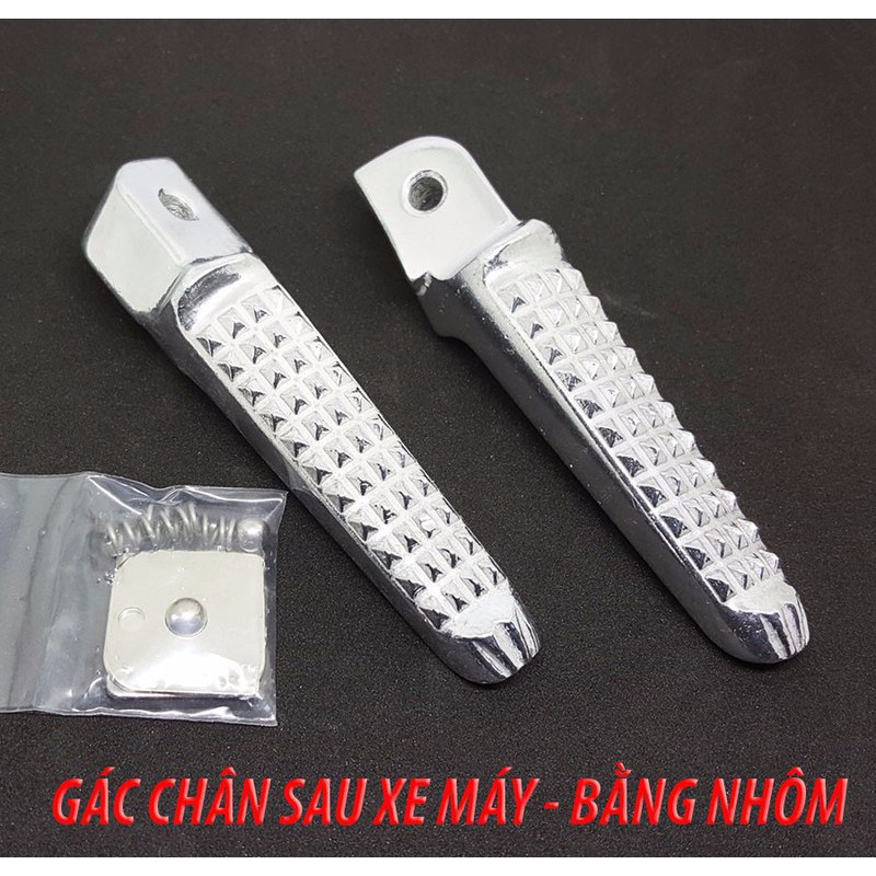 Gác chân nhôm xe máy - dochoixemay