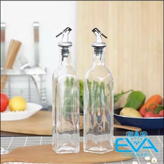 Chai Thuỷ Tinh Vuông 500ml Cao Cấp (Không Vòi)