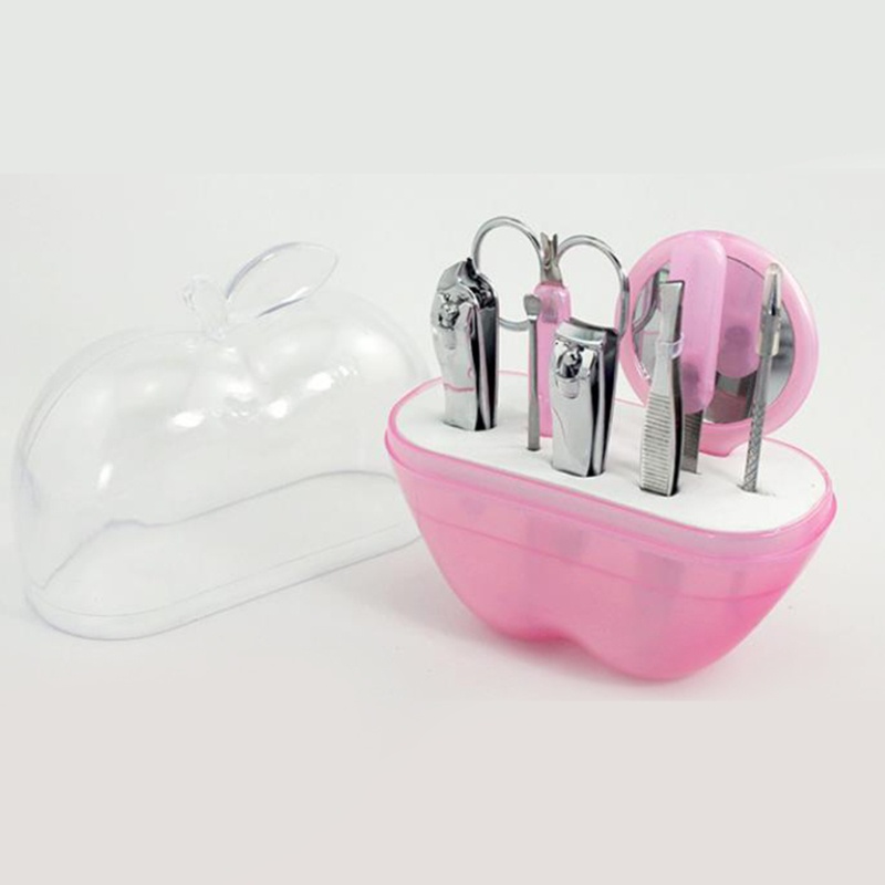 Bộ 9 Dụng Cụ Chăm Sóc Móng Chuyên Nghiệp Bằng Thép Không Gỉ Có Hộp Đựng