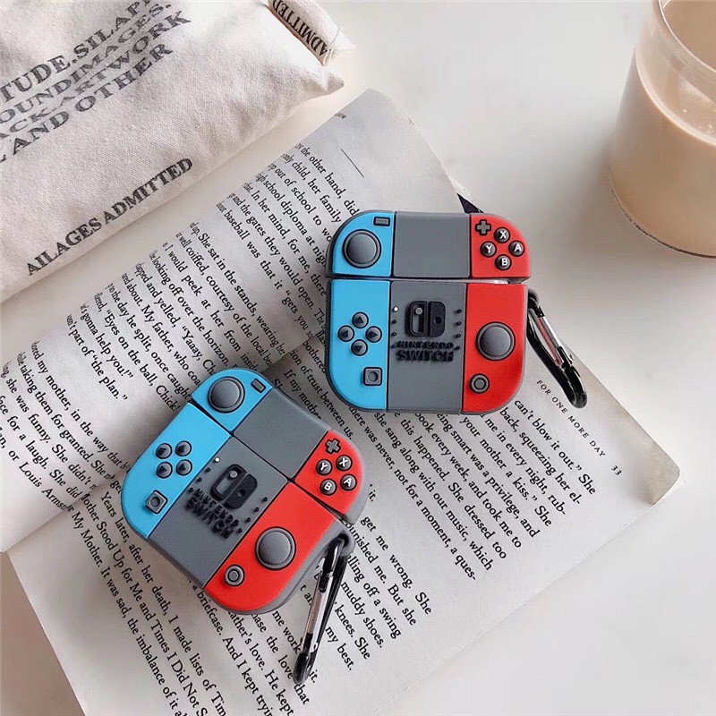 Case Airpods Game Switch, Vỏ bao Airpods 2, Pro silicon đựng tai nghe bluetooth , tai nghe không dây