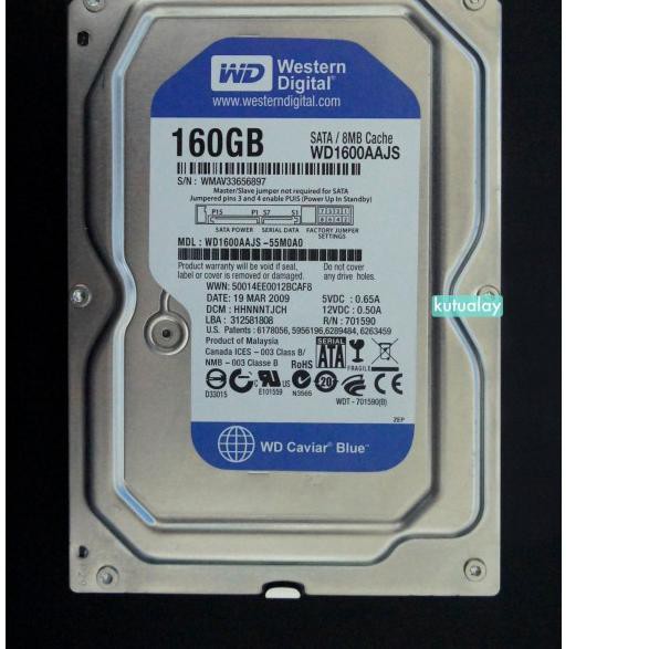Ổ Cứng Ngoài 160gb Sata Pc Hdd 160 Gb | BigBuy360 - bigbuy360.vn