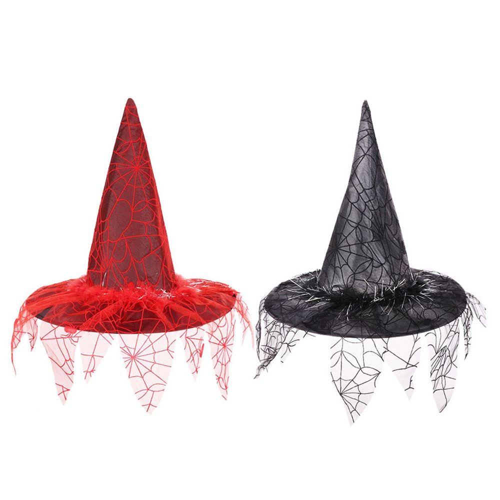 Nón Lưới Hình Mạng Nhện WMES15H Hóa Trang Halloween Đơn Giản