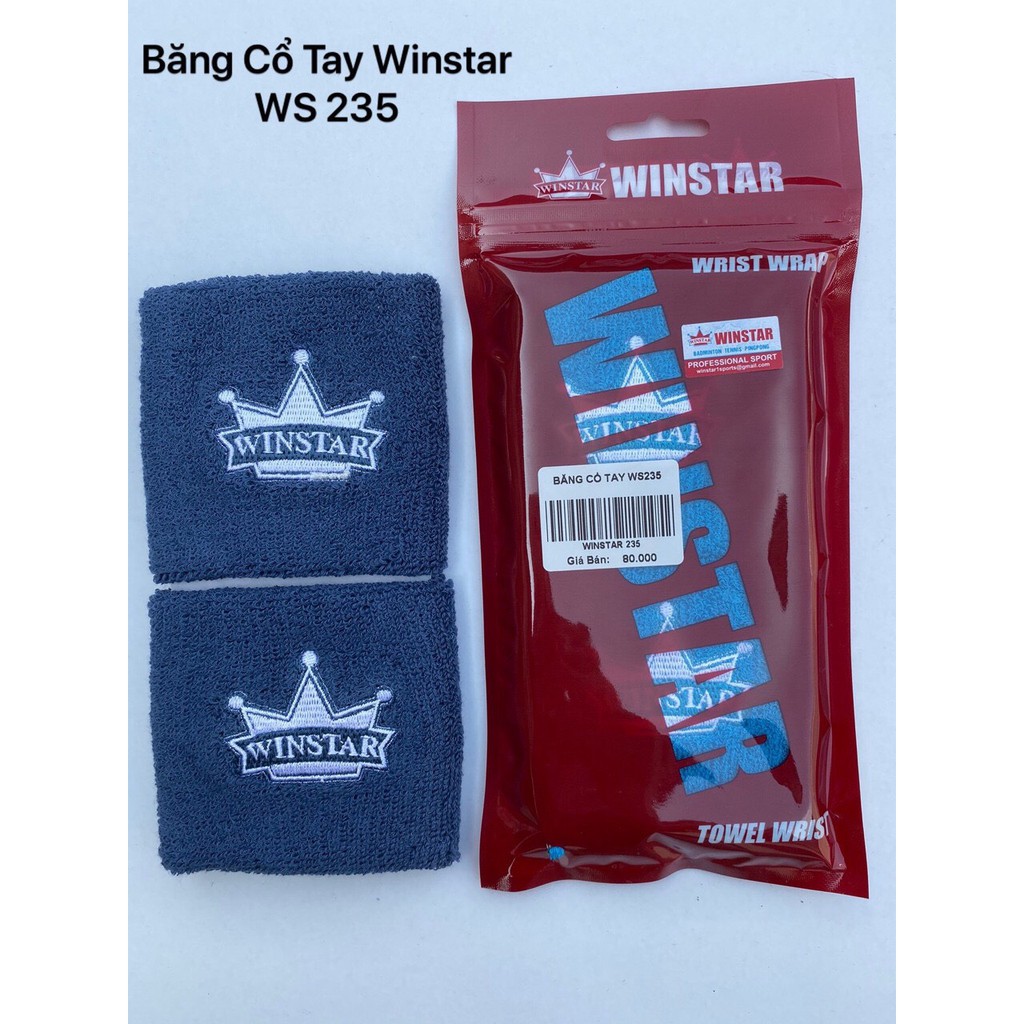 [HOT] Băng cổ tay thể thao THẤM HÚT MỒ HÔI cao cấp WINSTAR