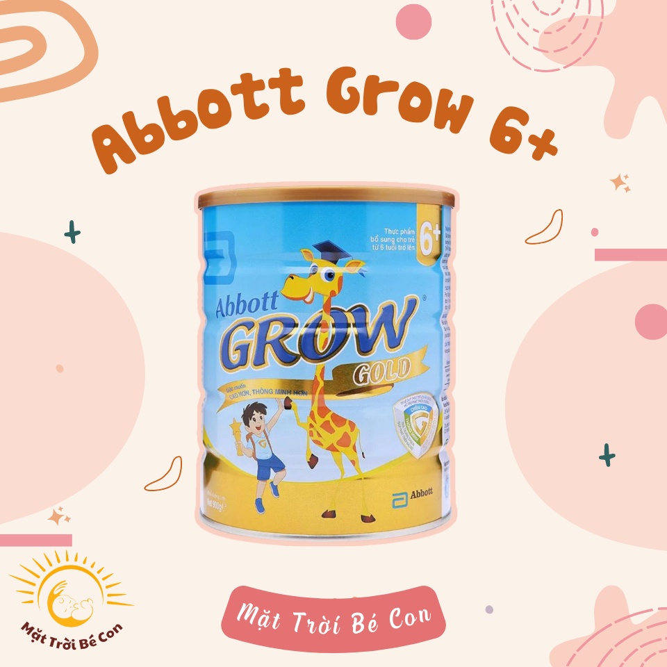 Sữa bột Abbott Grow 6+ 900g